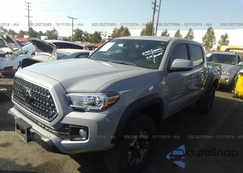 2019 Toyota Tacoma Double Cab/Sr/Sr5/Trd Spo z USA, uszkodzony, nr VIN 3TMCZ5AN5KM207672